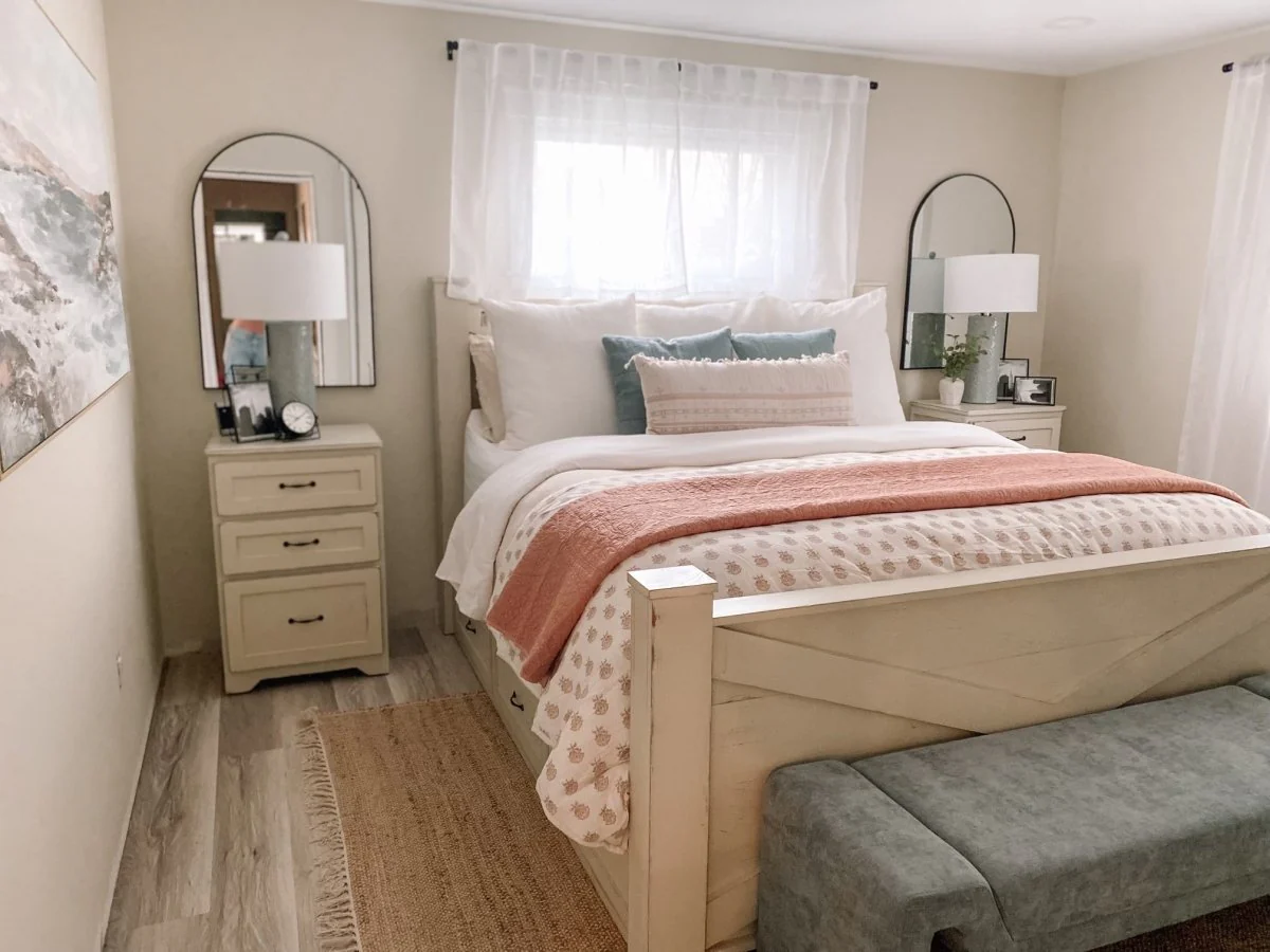 Ohio Solid Wood Bed Frame with Storage Drawers – Handmade Farmhouse Bed | Custom King & Queen Sizes | Griffin Furniture - Image 6